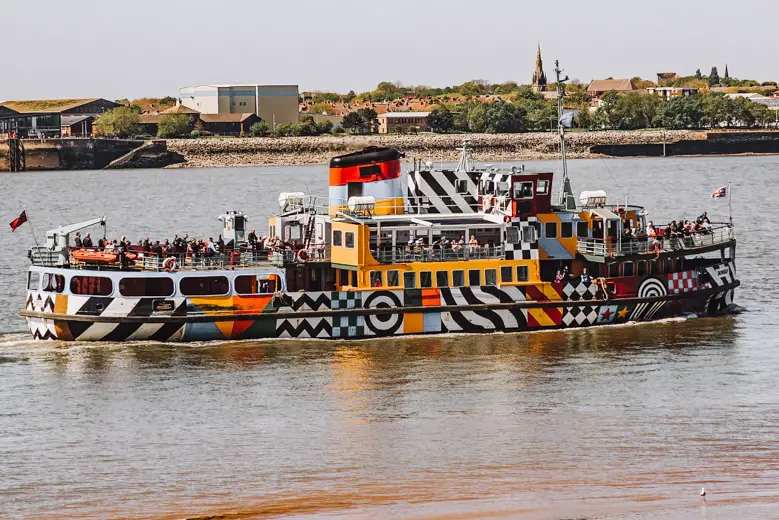 Mersey Dazzle Ferry Snowdrop - Liverpool in autumn