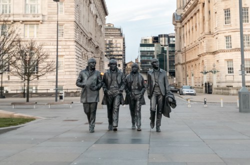 Cost of living in Liverpool - The Beatles Statue, Liverpool's Waterfront (featured image)